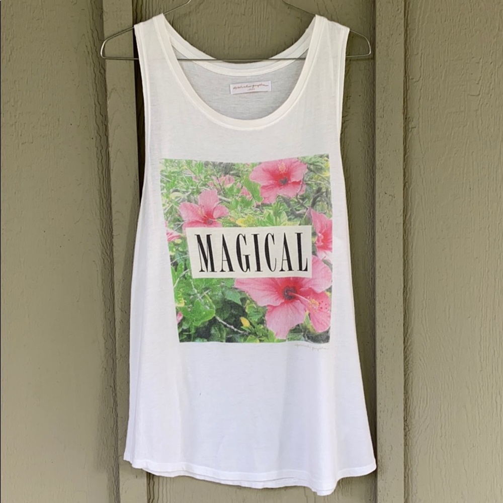 Spiritual Gangster Magical Floral Tank.